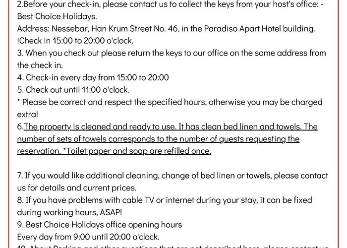 Messembria A309 Sunny アパート